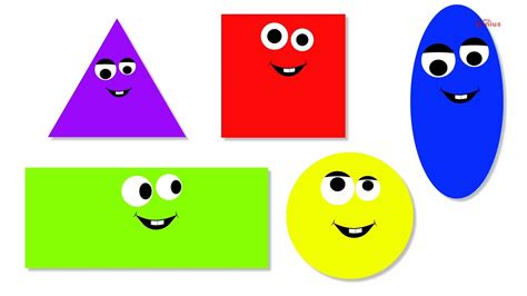 Happy Shapes Clipart Clipart Best