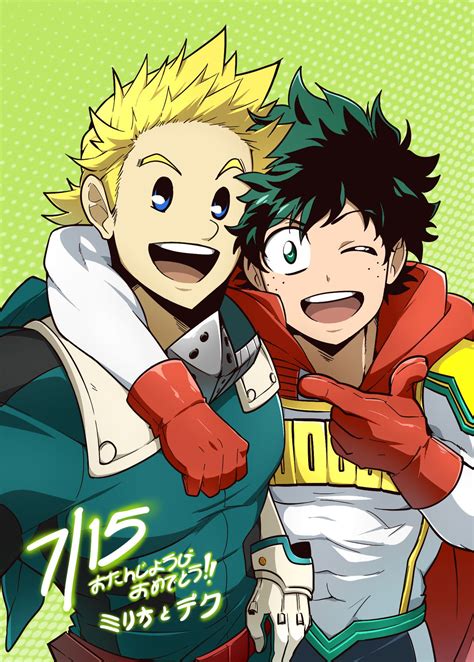 Into The Deku Verse Discontinued Happy Birthday Izuku And Mirio