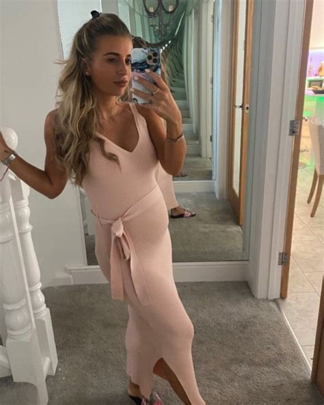 dani dyer says she s miserable during ‘tiring and hard pregnancy and spent 12 weeks on the