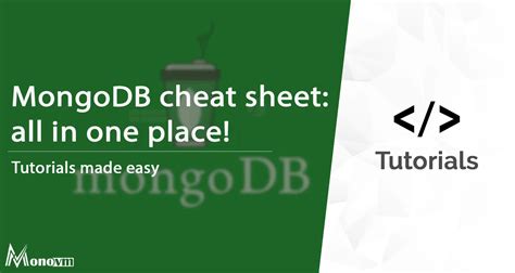 The Ultimate Mongodb Cheat Sheet Mastering Nosql In One Place