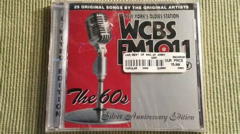 Wcbs 25th Anniversary 2 Best Of 60s Various By Various Artists Cd