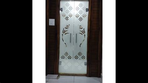 Pooja Room Doors Glass Designs Mandir Glass Design Youtube