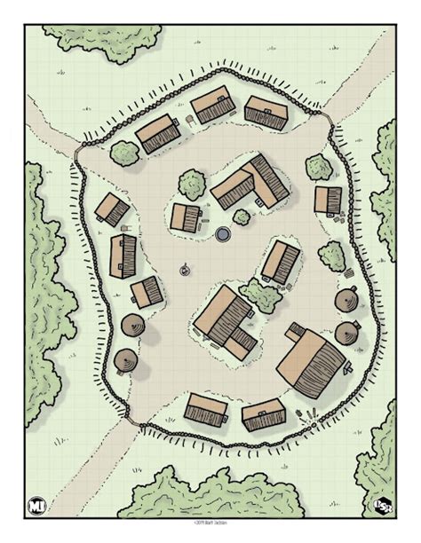 Msjx Dhul Crag Village Map