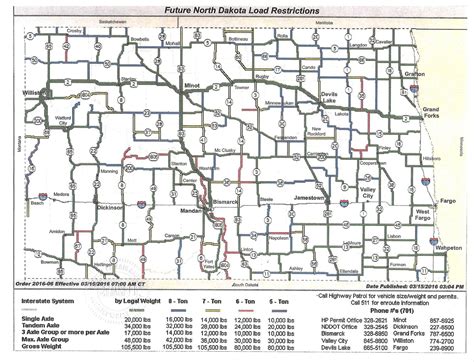 Nd Dot Road Conditions Map World Map