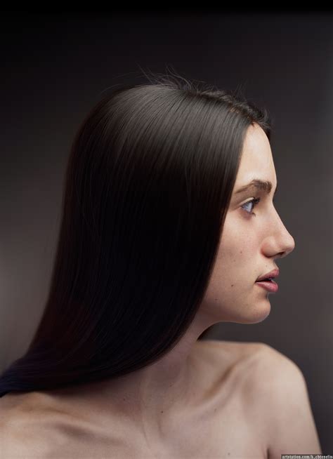 girl 3d photorealistic portrait — polycount