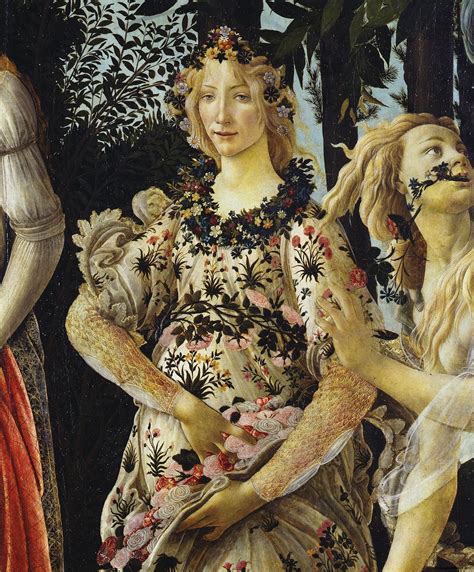 La Primavera Di Botticelli Opere Le Gallerie Degli Uffizi