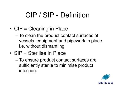 Ppt Principles And Practice Of Cleaning In Place Powerpoint