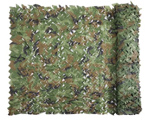 Camo Netting Camouflage Net Woodland Nets Lightweight Durable For