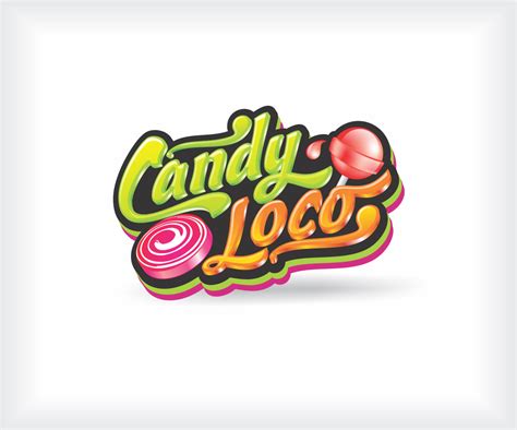 Logo Design By Cryptgraphics For Candy Loco For Candies Lollipos And
