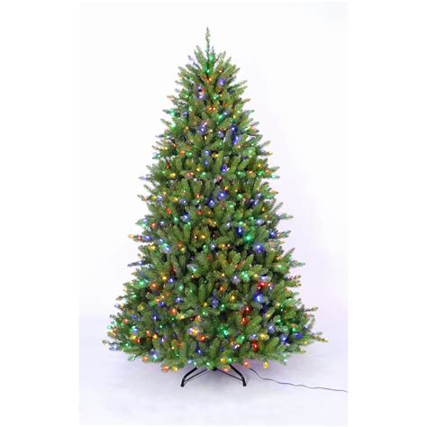 Home Accents Holiday 75 Ft Dunland Fir Pre Lit 800 Led Artificial