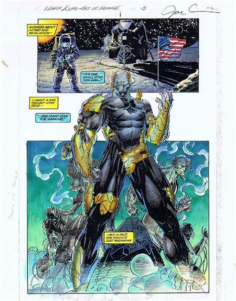 The Art Of Homage Studios Weapon Zero Pg 3 By Joe Chiodo Color Guide