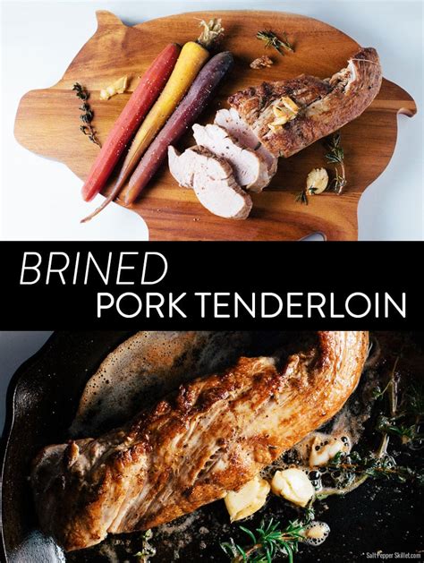 These pork chops turned out great! Brined Pork Tenderloin Recipe