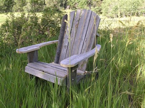 Fairview bench | wooden dining room chairs locally made in kansas city. Hand Made Adirondack Chair Rustic Barn Wood Furniture by ...