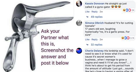Viral Post Proves That Lots Of Men Have No Idea What A Speculum Is