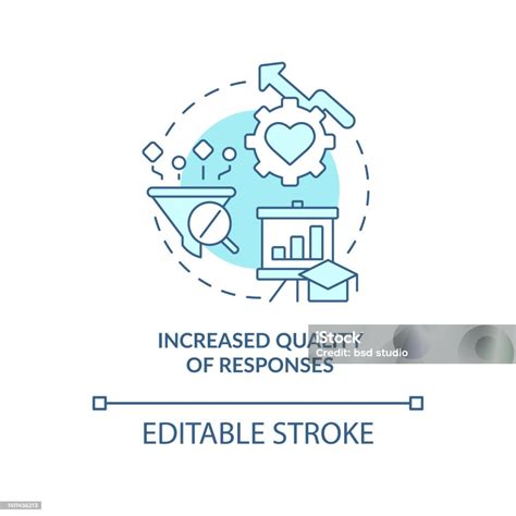 응답의 품질 향상 청록색 개념 아이콘 데이터에 대한 스톡 벡터 아트 및 기타 이미지 데이터 아이콘 집어들기 Istock