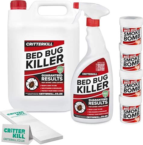 Critterkill Bed Bug Killer Kit For Medium Level Home Infestation