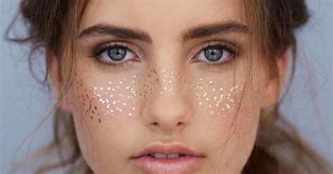 Why Golden Freckles Are The New Beauty Mark Of 2017 Huffpost Uk Style
