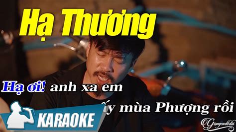 Hạ Thương Karaoke Quang Lập Tone Nam Nhạc Vàng Bolero Karaoke Youtube