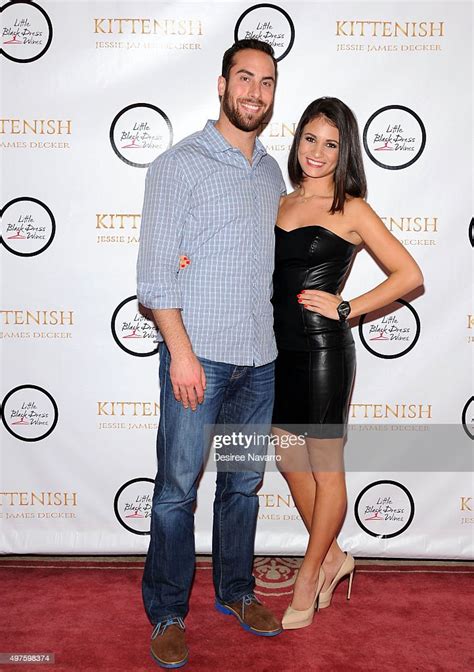 anthony bass and sydney rae james attend jessie james decker s news photo getty images