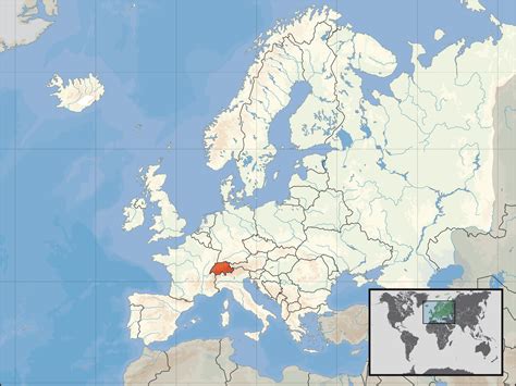 Jurafjellene, alpene, og slettelandskapet mittelland. Sveits' geografi - Wikipedia