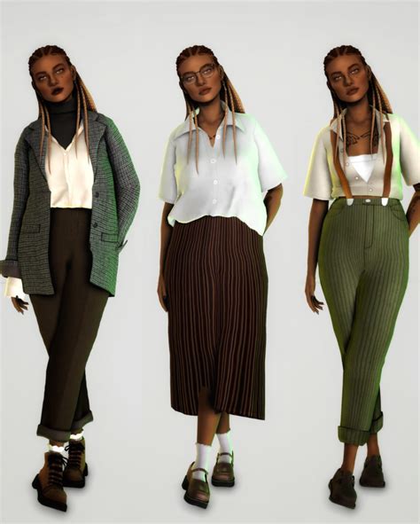 Mandy Sims The Sims 4 Sims 4 Clothing Sims Olive Clothing