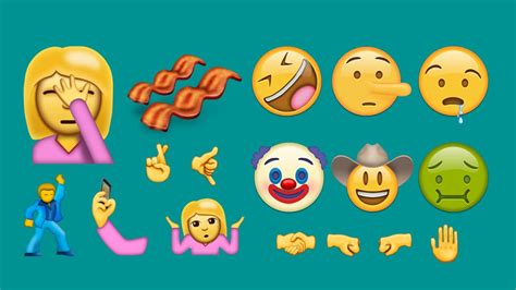 All 72 New Emojis For 2016 Youtube