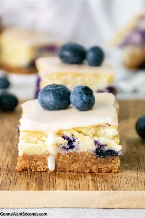 Blueberry Cheesecake Bars Gonna Want Seconds