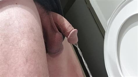 Soft Aussie Cut Cock Taking A Piss