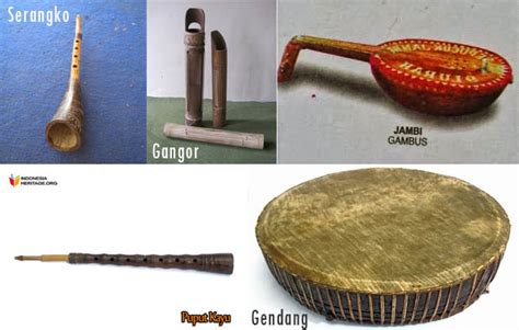 Alat Musik Tradisional Jambi Nama Gambar Dan Penjelasannya Lensa