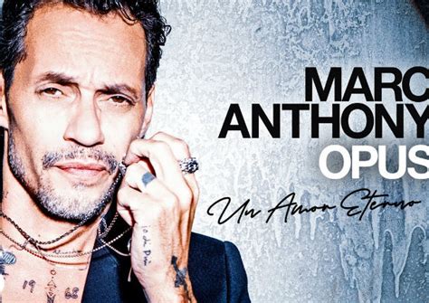 Marc Anthony Presenta Su Nuevo Disco Opus Internacionales Radio