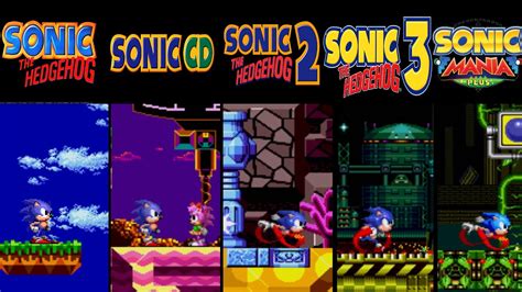 Sonic Sonic Cd 123 And Mania Sonic Youtube