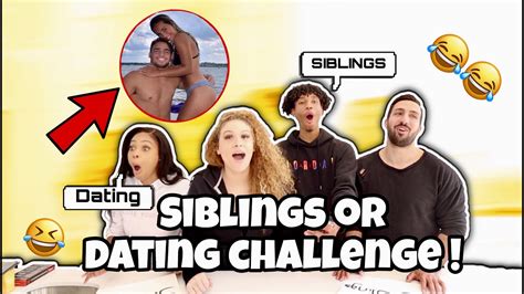 siblings or dating impossible challenge youtube