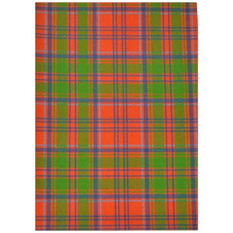 Antique Print Of The Scottish Clan Grant Tartan Circa 1860 For Sale At
