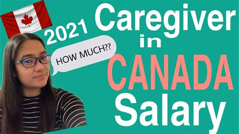 Caregiver In Canada 2021 How Much Is The Salary Provincial