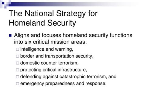 Ppt The Homeland Security Act Of 2002 Powerpoint Presentation Free