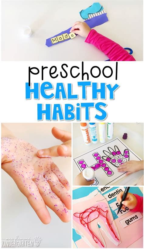 Preschool Healthy Habits Mrs Plemons Kindergarten Healthy Habits