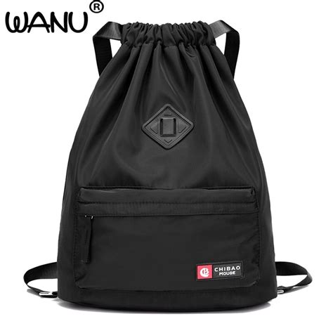 Draw String Backpack With Travel Light Beam Bag Folding Large Backpack