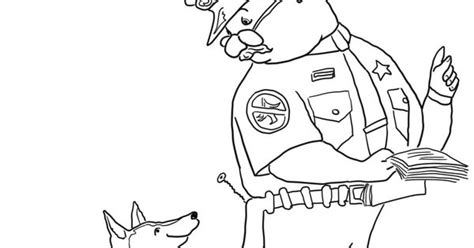 effortfulg officer buckle and gloria coloring pages