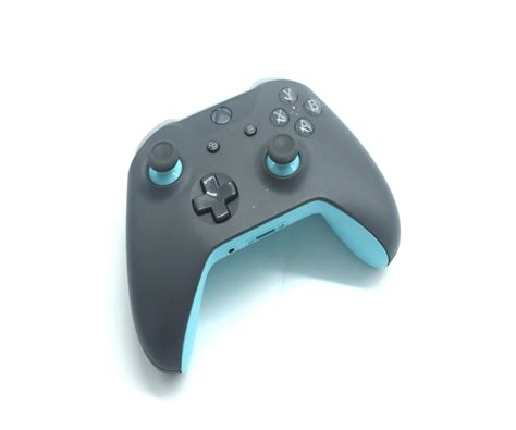 Official Xbox One Wireless Controller Grey Blue Edition Grade B Baxtros