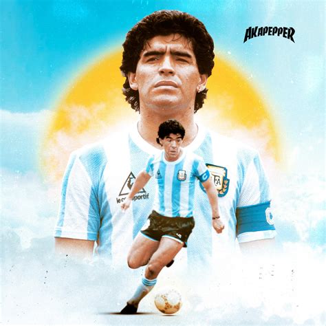 Diego Armando Maradona On Behance