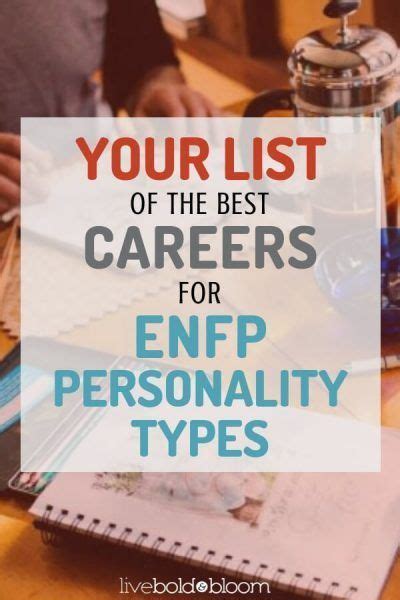 Your List Of The Best Careers For Enfp Personality Types Enfp