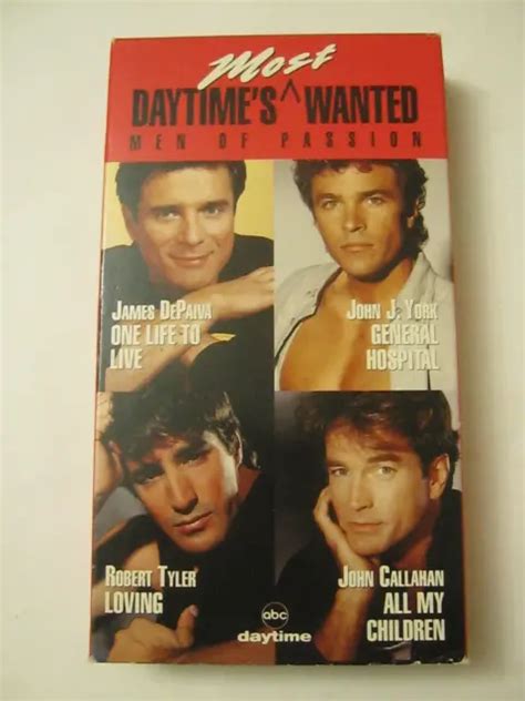 Daytimes Most Wanted Men Of Passion 1994 Vhs 029 12 129 Picclick