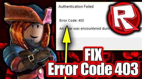 Roblox Error Code An Error Was Encountered During Authentication Youtube