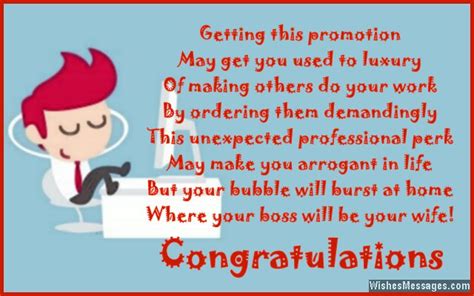 Congratulations For Job Promotion Poems For Promotion At Work