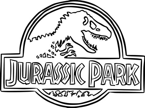 Jurassic World Para Colorear
