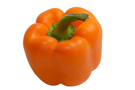 Orange Pepper Close Up Stock Photo Image Of Vegetable 3183752