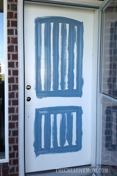 How To Paint Your Front Door And Add Curb Appeal The Creative Mom