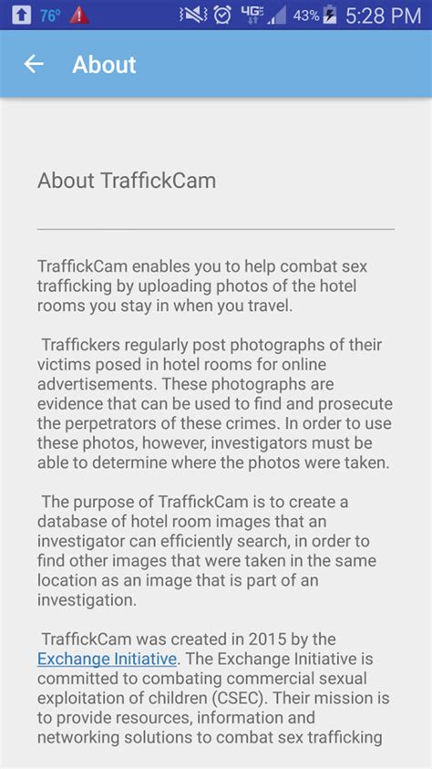 traffickcam app fights human trafficking with crowdsourced photos of hotel rooms