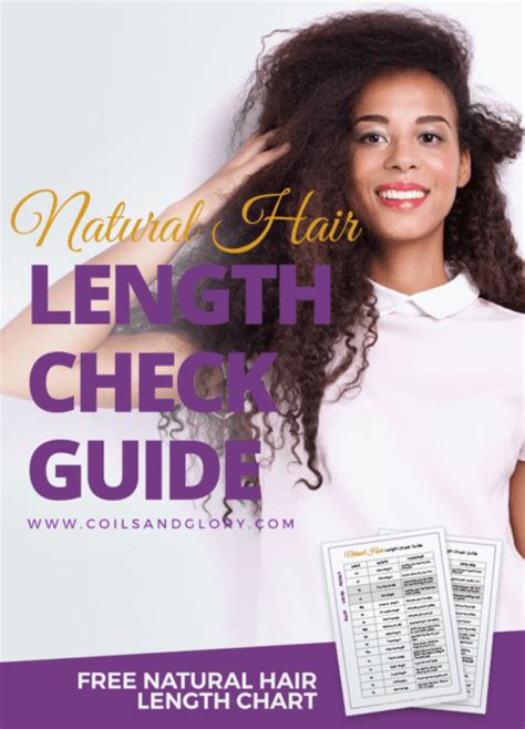 Natural Hair Length Check Hair Chart Coils And Glory