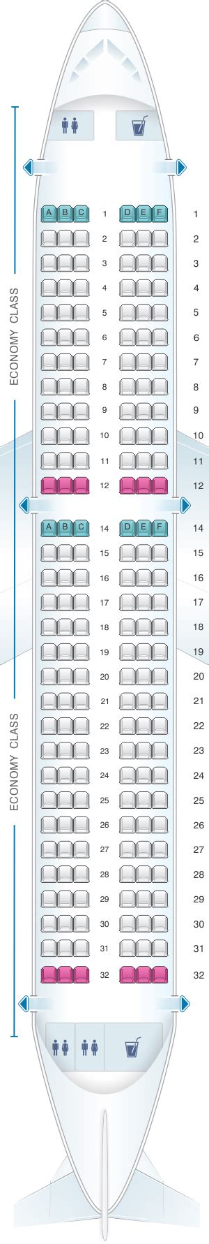 Seat Map Iberia Airbus A320 Neo Seatmaestro